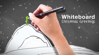 Whiteboard Christmas Greetings